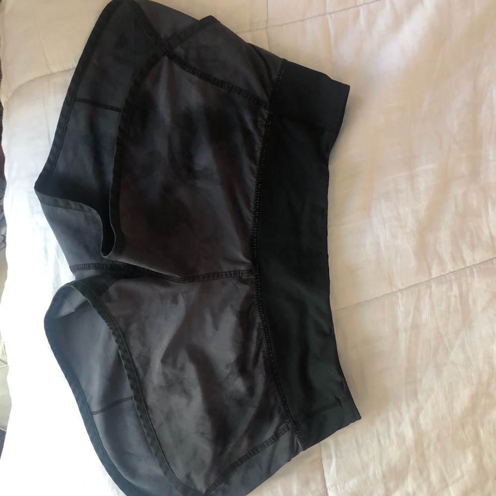 Lululemon — speed shorts 4 way stretch tie dye
